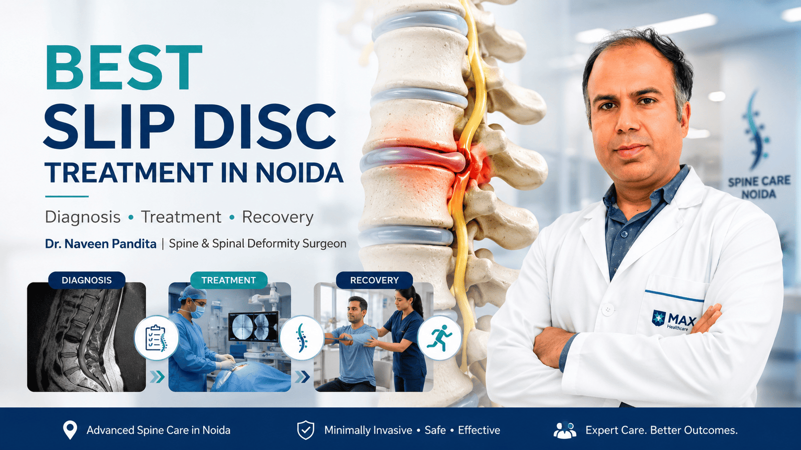 Slip disc treatment in Noida | Dr Naveen Pandita