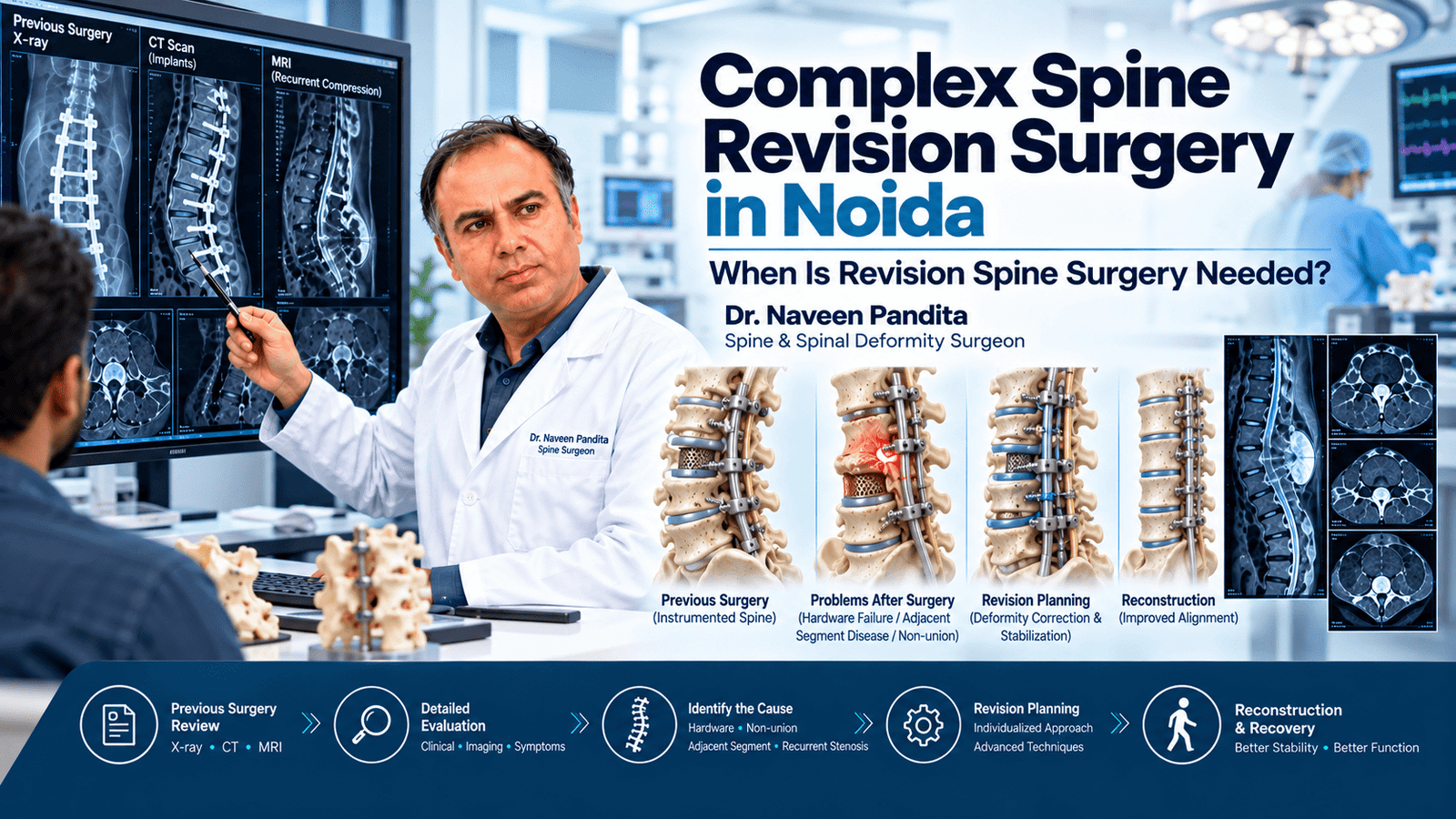 Complex Spine Revision Surgery in Noida | Dr Naveen Pandita