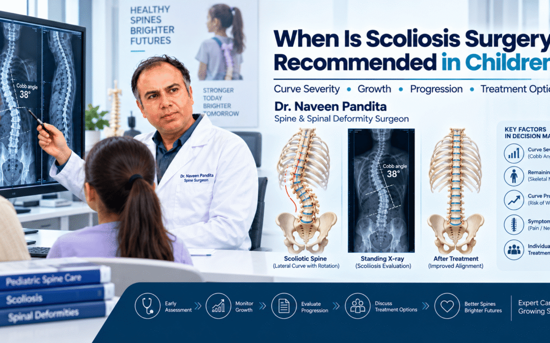 When Scoliosis Surgery Is Recommended in Children