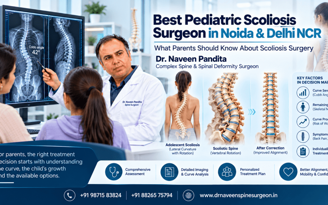 Best Pediatric Scoliosis Surgeon in Noida and Delhi NCR